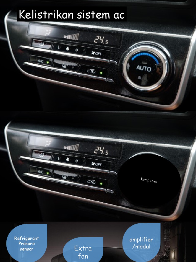 Komponen Utama Sistem AC Mobil | PDF