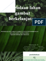 Kelompok 15 Pemanfaatan Lahan Gambut Fix