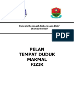 Pelan Tempat Duduk Makmal