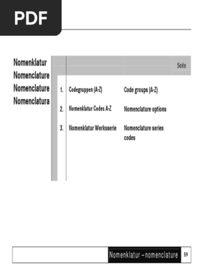 Unimog Options Code Listing | PDF | Biens | Équipement