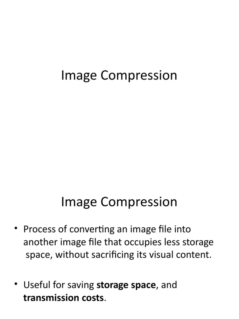 Image Compression PDF Data Compression Film And Video Technology