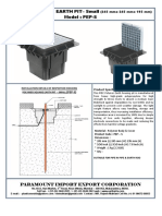 Polymer Square Earth Pit - Pep-S Lockable