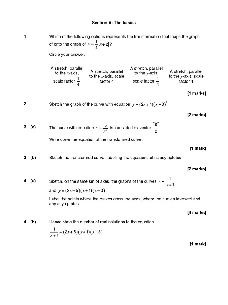 Advanced Graph Transformations | PDF | Cartesian Coordinate System ...