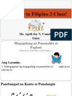 Filipino 2 Lesson 2