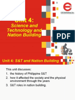 Philippine S&T and Its Role in Nation Building