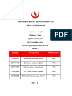 Universidad Peruana de Ciencias Aplicadas Facultad de Negocios