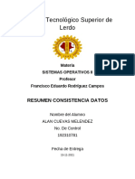 Resumen-Consistencia Datos