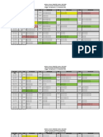 Jadwal Kuliah Gasal 2021-2022