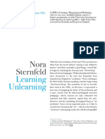 B - Nora Sternfeld - Learning Unlearning