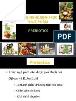 Bài 6- Prebiotics- Môn công nghệ sinh học trong thực phẩm 