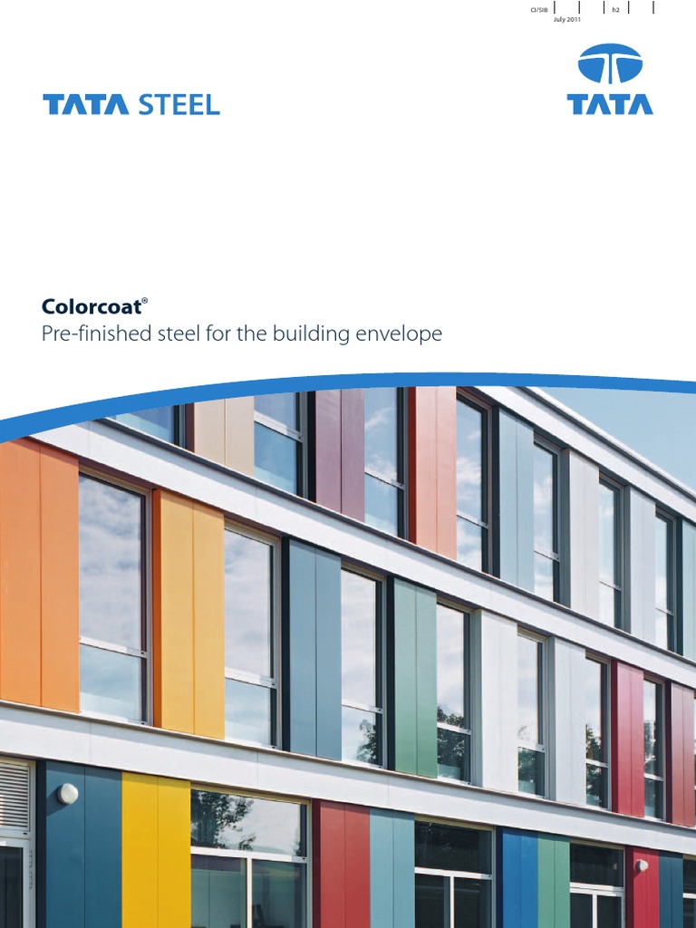 Colorcoat Pre-Finished Steel | PDF | Sustainability | Corrosion
