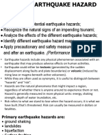 DRRR Module 4 EARTHQUAKE HAZARD