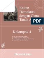 Kaitan Demokrasi Dengan CintaTanah Air