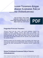 Kaitan Wawasan Nusantara Dengan Sistem Pertahanan Keamanan Rakyat Semesta (Sishankamrata)