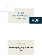 Hendrikus Kadang, PH.D Atma Jaya Makassar TUGAS TOT PENYUSUNAN KURIKULUM OBE