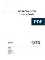 BD Facsaria III Users Guide