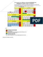 Kalender Akademik Tahun Ajaran 2021-2022 Terbaru