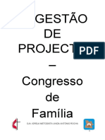 Sugestão de Projecto - Congresso de Familia