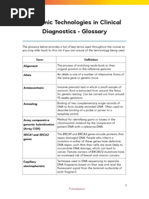 NGS Glossary