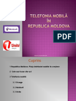 Telefonia Mobila in Rep Moldova
