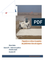 2 Preparation Et Critere Acceptation Des Plateformes Et Des Sols Supports m. Proteau