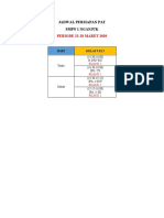 Jadwal Persiapan Pat