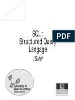 Cours Lausanne SQL