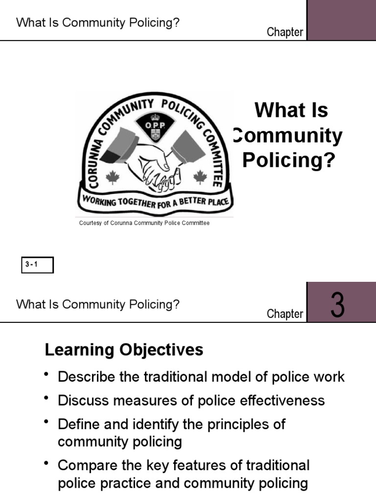 Week 3 | PDF | Community Policing | Police
