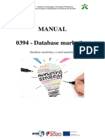 MANUAL 0394 Database Marketing Database