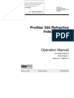 Prostar 355 Refractive Index Detector: Operation Manual