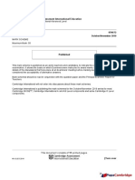 Cambridge Assessment International Education: Mathematics 9709/72 October/November 2019