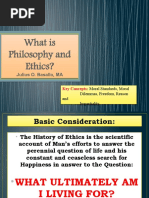 What Is Philosophy and Ethics?