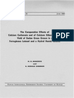 Comparative Effects La To Sol