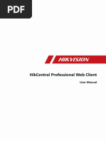 User Manual of HikCentral Professional Web Client