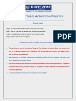 Activation Process For Android Mobile CA Inter Nov