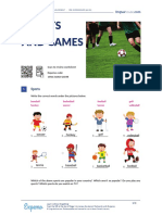 Sports and Games Student PDF