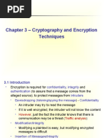 Chapter 3 - Cryptography and Encryption Techniques