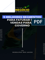 Melhores Segmentos para Faturar Com Vendas para o Governo