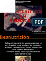 Desnutricion en Pediatria