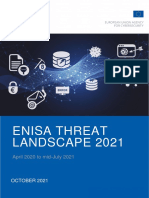 ENISA Threat Landscape 2021