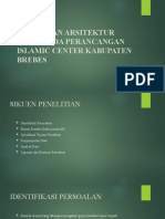 Penerapan Arsitektur Islam Pada Perancangan Islamic Center Kabupaten