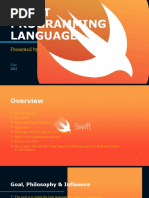 Swift Programming Language