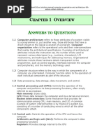 Solution Manual Computer Organization and Architecture 9th Edition William Stallingsdoc PDF Free