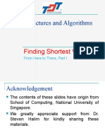 Data Structures and Algorithms: Finding Shortest Way