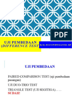 Uji Difference Test