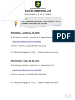 Guía Matemática 2°B Contar Números Hasta 500 1000