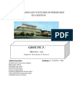 Diagnostic Economique Et Financier - Groupe 5