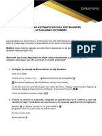 Respuestas Automaticas WSP PDF