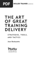 Download The Art of Great Training Delivery by cirroo SN54064993 doc pdf