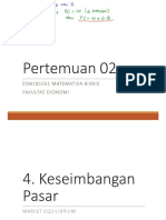 02-Aplikasi Fungsi Linier Di Bidang Ekonomi-Annotated